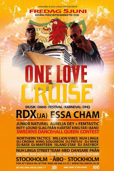 One Love Cruise 2015 - Sweden