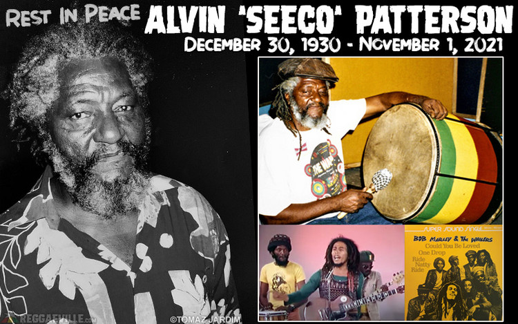 Alvin 'Seeco' Patterson - Percussionist with Bob Marley & The Wailers passes away at 90