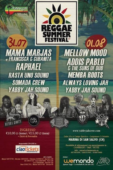 Reggae Summer Festival 2015