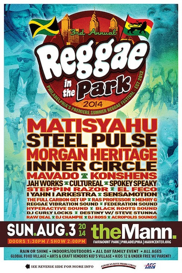 Reggae In The Park 2014