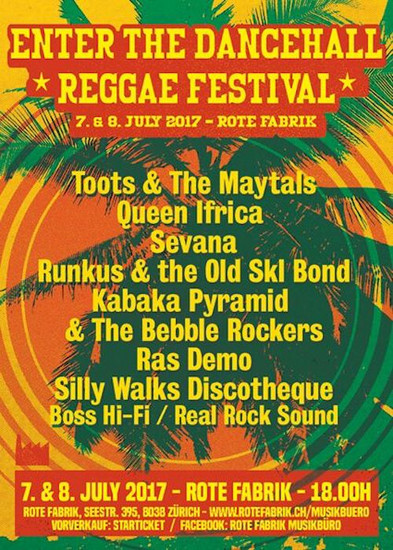 Enter The Dancehall Reggae Festival 2017