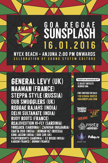 Goa Reggae Sunsplash 2016