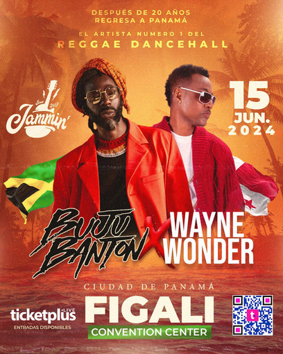 Buju Banton & Wayne Wonder in Panama @ FIGALI 2024