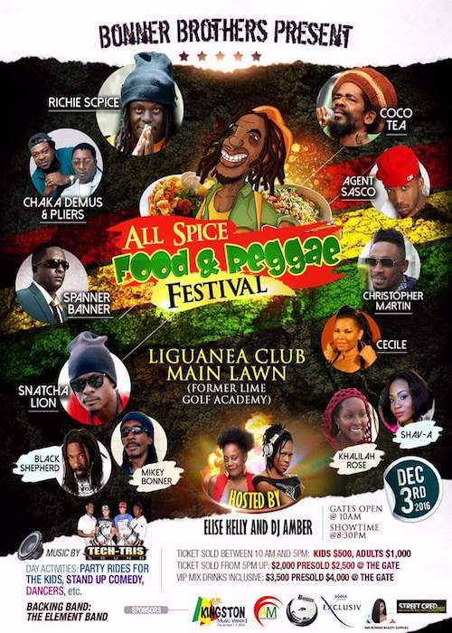 All Spice Food & Reggae Festival 2016