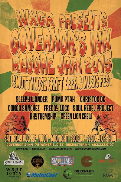 Governor's Inn Reggae Jam 2015