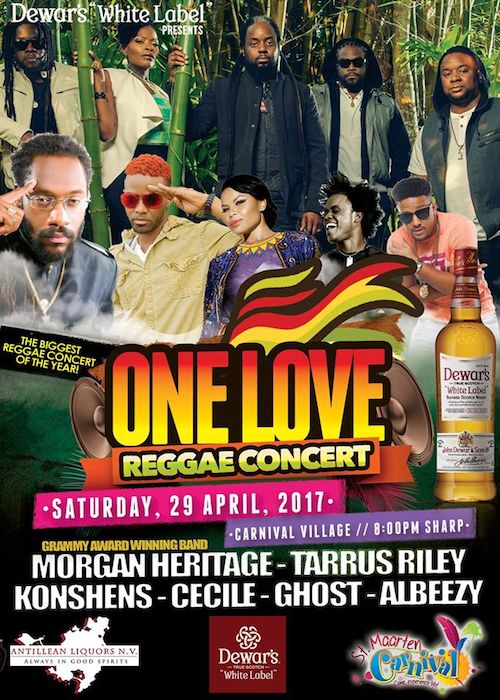One Love Reggae Concert 2017 - St. Maarten