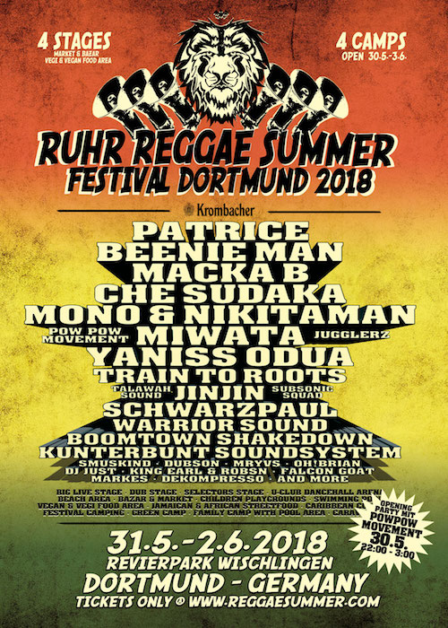 Ruhr Reggae Summer - Dortmund 2018