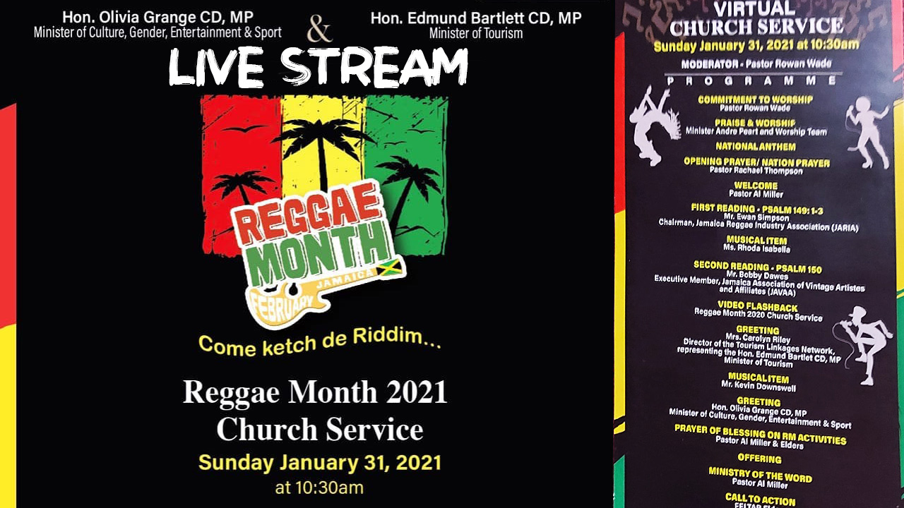 Reggae Month 2021 - Church Service [1/31/2021]