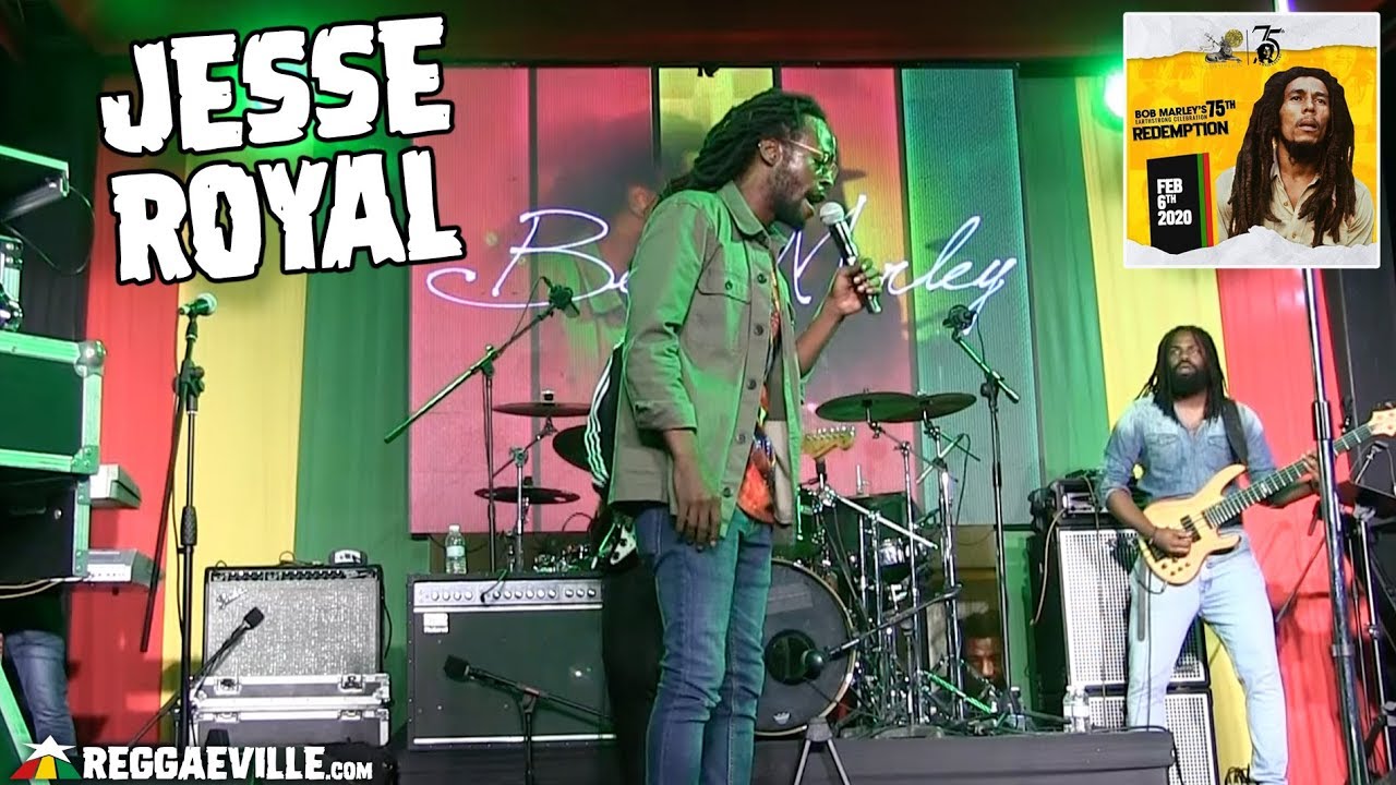 Jesse Royal @ Bob Marley 75th Earthstrong Celebration in Kingston, Jamaica [2/6/2020]