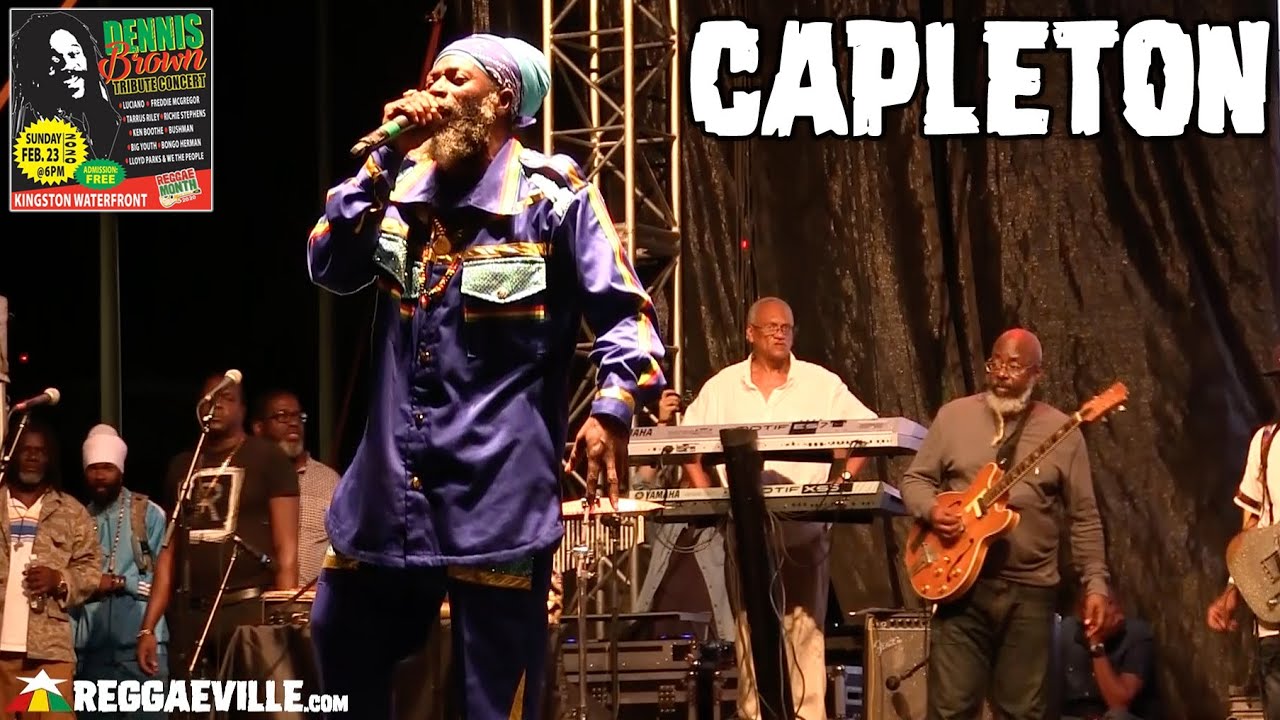 Capleton in Kingston, Jamaica @ Dennis Brown Tribute Concert 2020 [2/23/2020]
