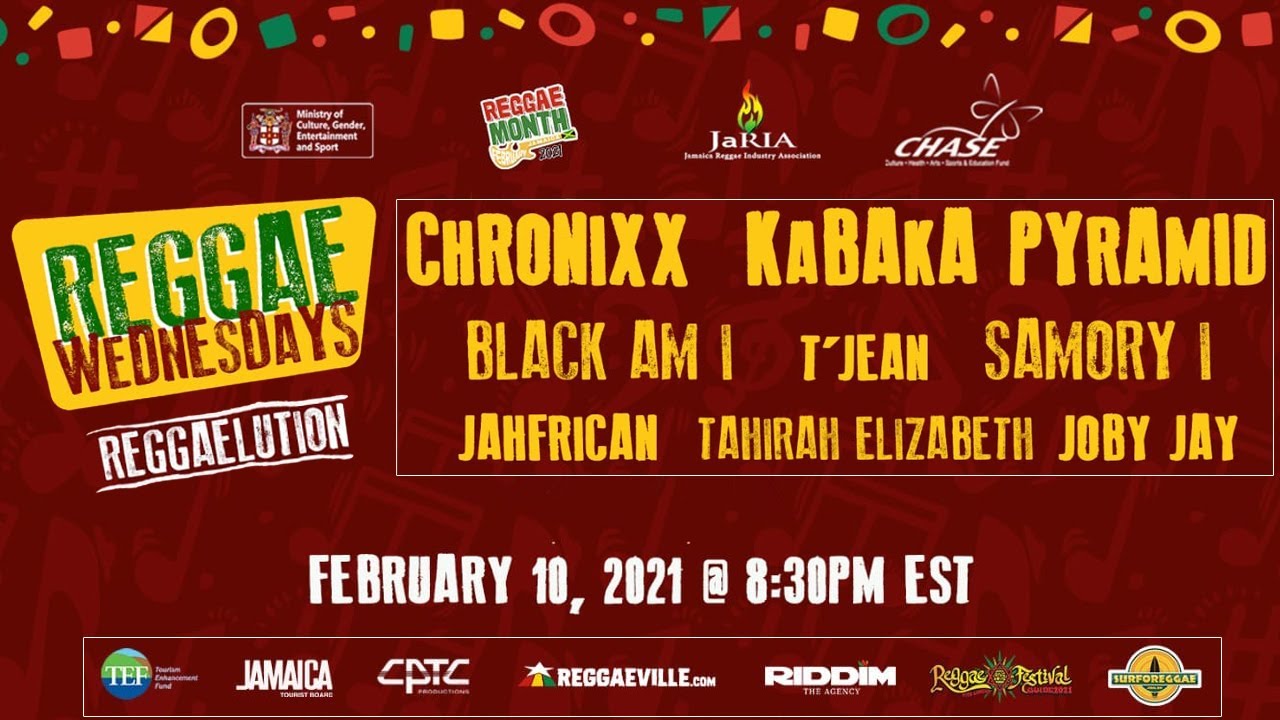 Reggae Wednesdays - Reggaelution 2021 (Live Stream) [2/10/2021]