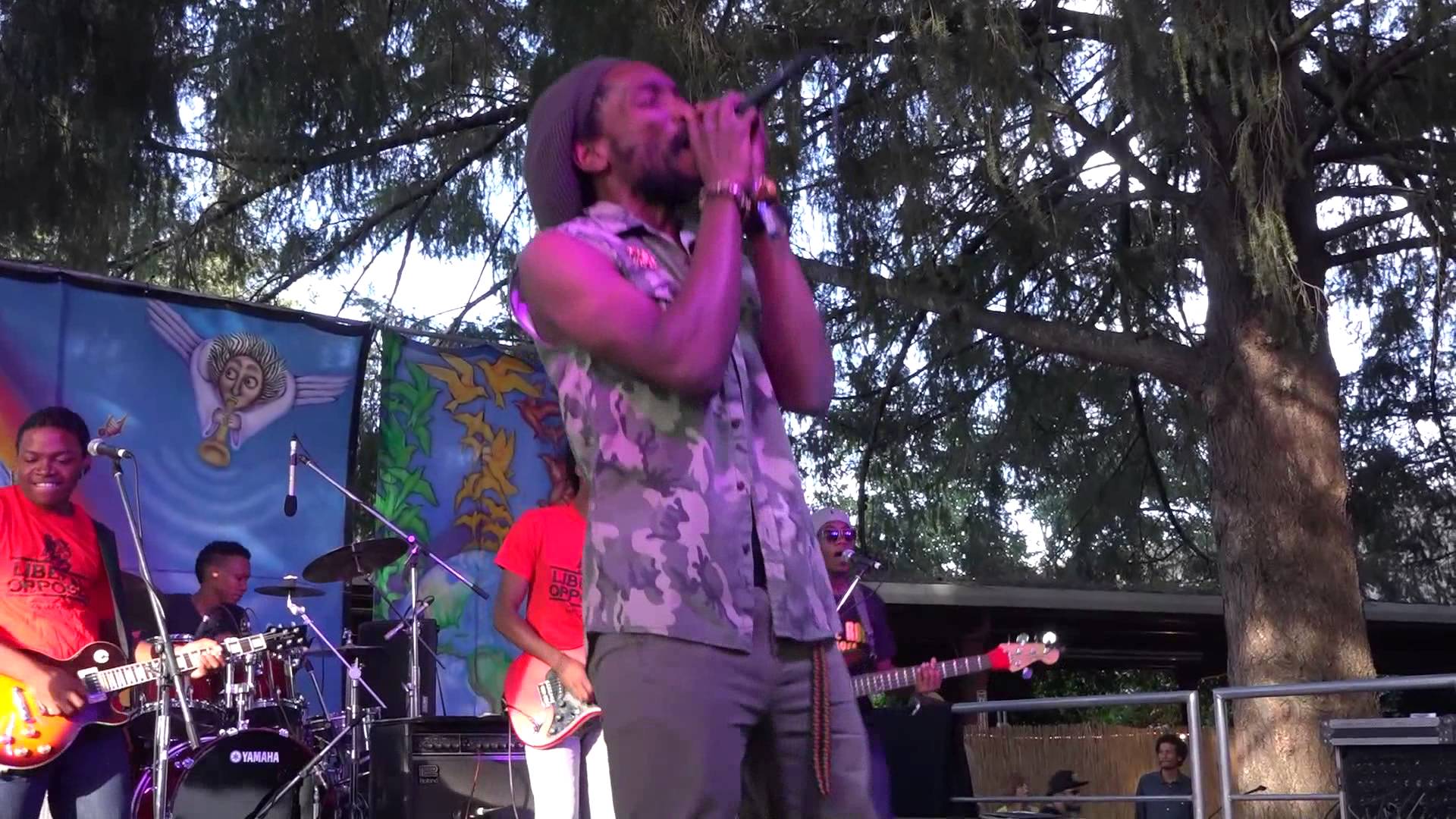 Kabaka Pyramid & The Bebble Rockers - Herb Defenda @ SNWMF 2014 [6/20/2014]