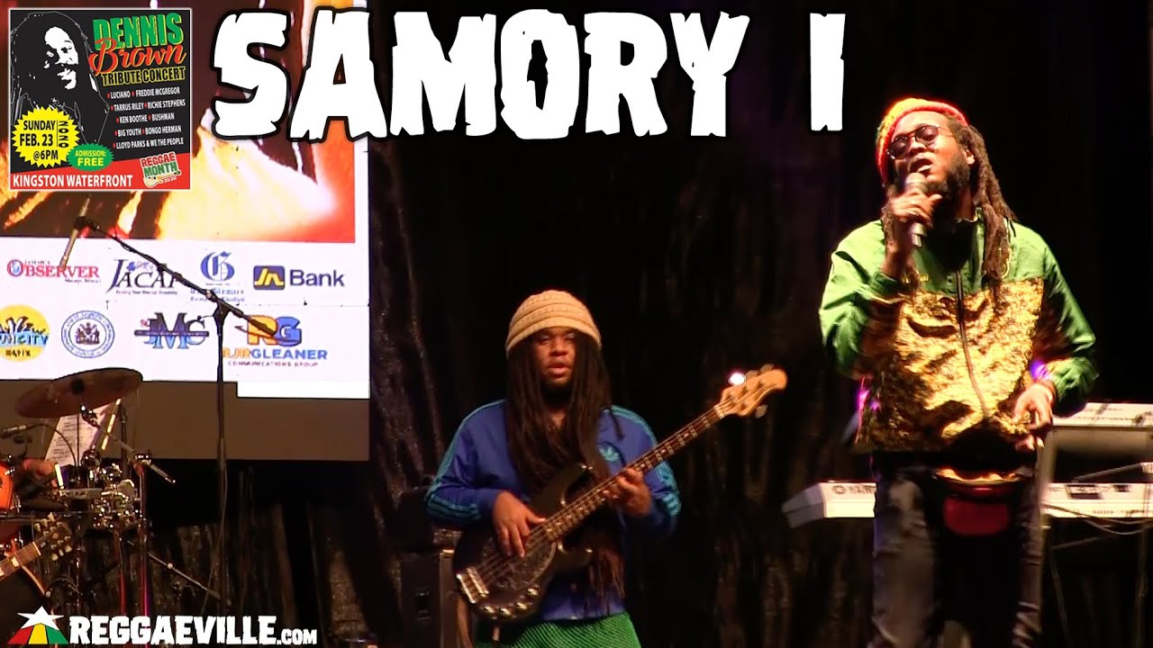 Samory I in Kingston, Jamaica @ Dennis Brown Tribute Concert 2020 [2/23/2020]