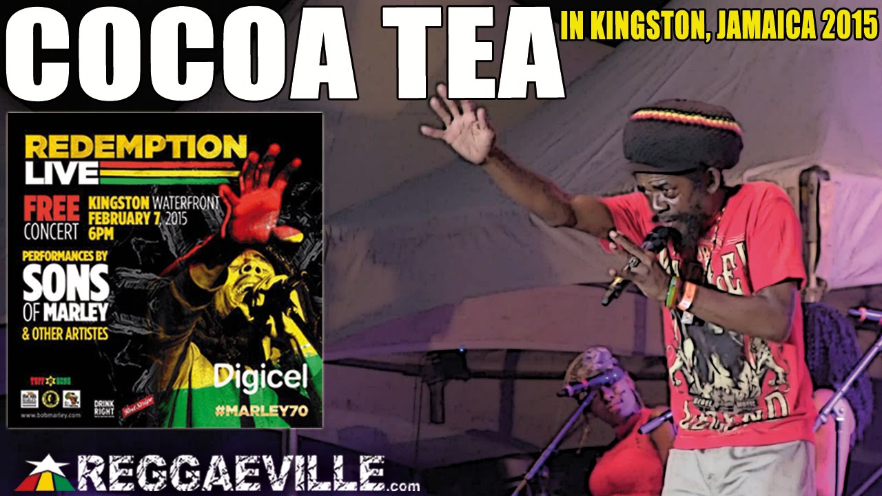 Cocoa Tea in Kingston, Jamaica @ Bob Marley 70th Birthday Celebration [2/7/2015]
