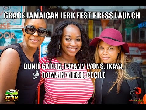 Jamaica Jerk Fest Press Event @ VP Records, Queens NY [6/6/2016]