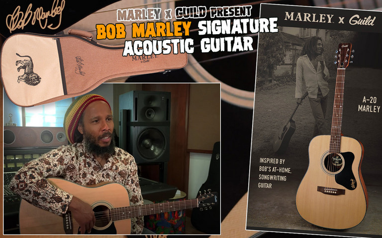 Guild Guitars partners with Bob Marley's estate for new