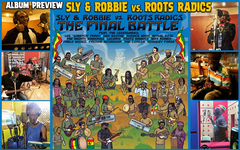 欧LP Sly &amp;amp; Robbie, Roots Radics Dub Battle (2LP) none Dubshot /00477 Sly & Robbie Vs. Roots Radics – The Dub Battle – 2 x Vinyl