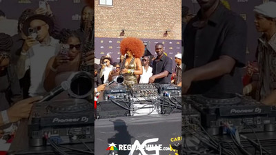 Cleo Fox with DJ AG @ Caribbean Music Awards 2025