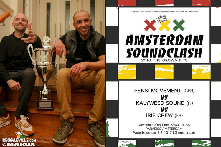 Sensi Movement vs Kalyweed Sound vs Irie Crew