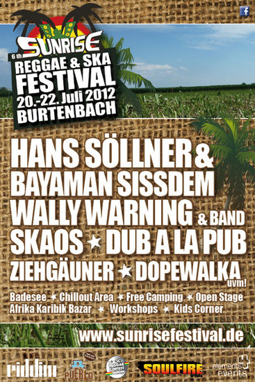 Sunrise Reggae & Ska Festival 2012