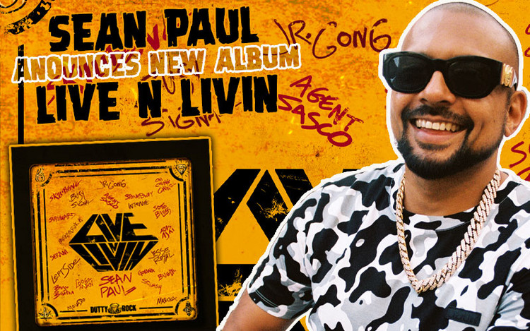 Live N Livin - Sean Paul Announces New Album