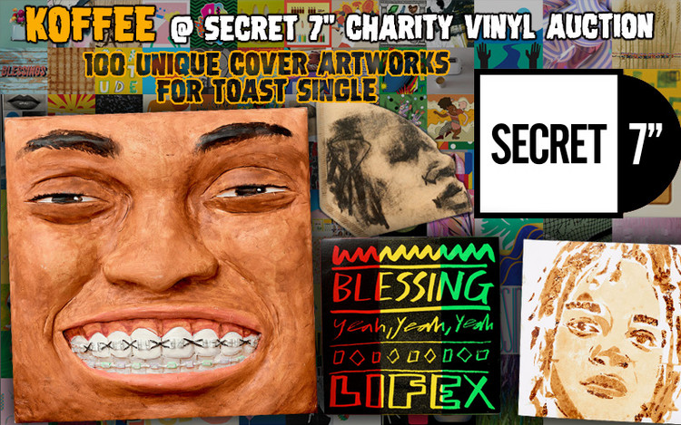 Koffee's Toast gets 100 Unique Cover Artworks for Charity Vinyl Single