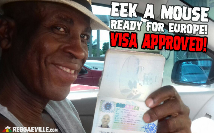 Visa Approved - Eek A Mouse Ready for Europe!
