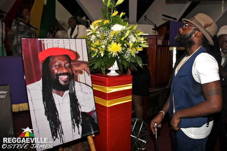 Jimmy Riley - Funeral Service in Kingston, Jamaica @ Webster Memorial United Church