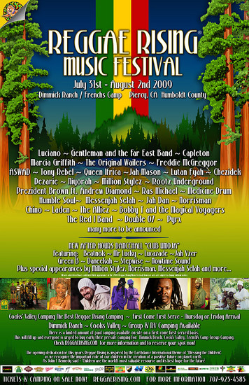 Reggae Rising 2009