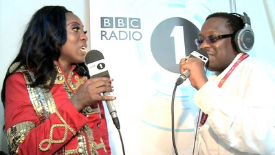 Spice @ Chris Goldfinger BBC Radio 1