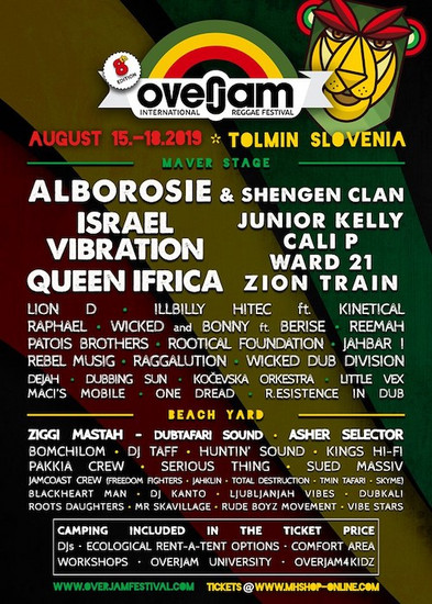 Overjam Reggae Festival 2019