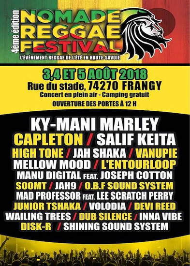 Nomade Reggae Festival 2018