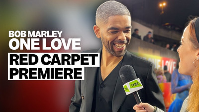Bob Marley: One Love Interviews with Kingsley Ben-Adir, Lashana Lynch and more at the London premiere