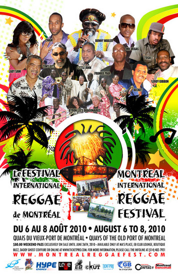 Montreal Reggae Festival 2010