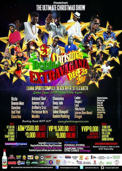 Christmas Reggae Extravaganza 2017