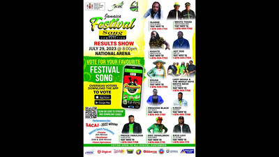 Jamaica Festival Song 2023 Competition - Results Show 2023