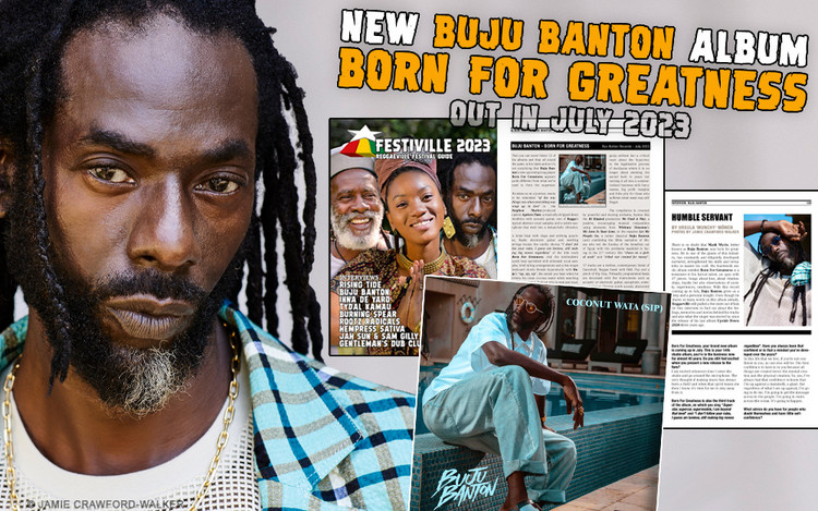 Born For Greatness - New Buju Banton Album out September 2023