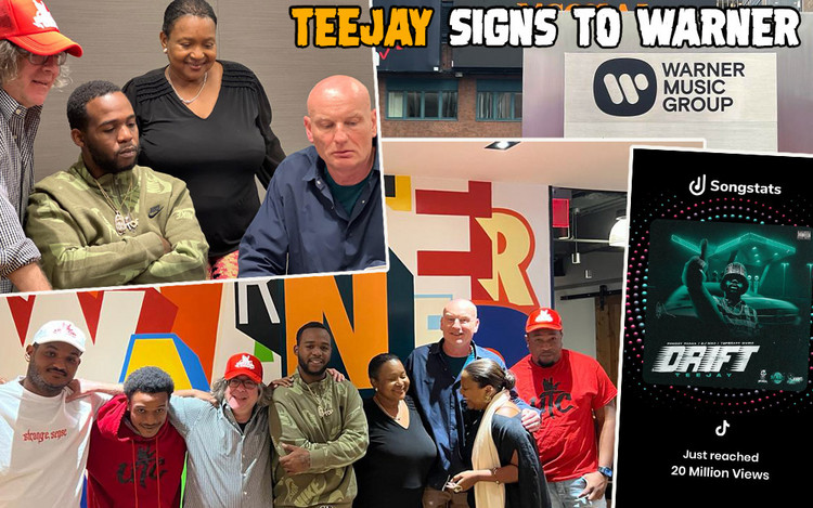 Teejay Signs To Warner Music