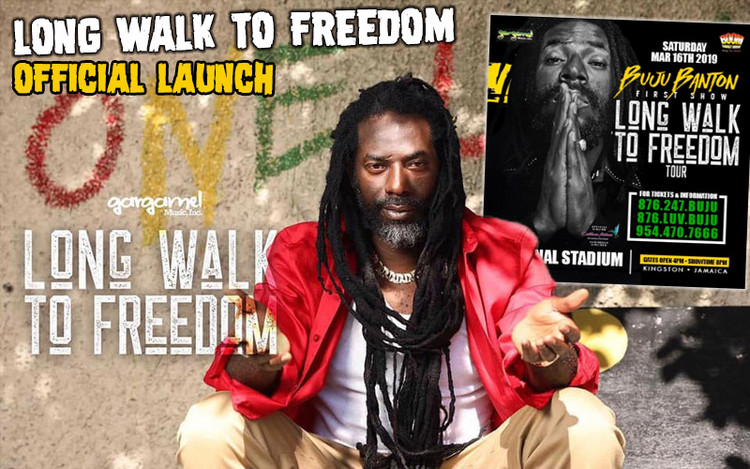 Buju Banton - Official Launch Long Walk To Freedom Tour
