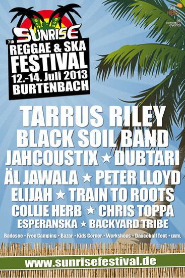 Sunrise Reggae & Ska Festival 2013