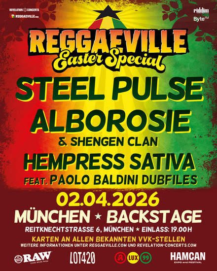 Reggaeville Easter Special - München 2026