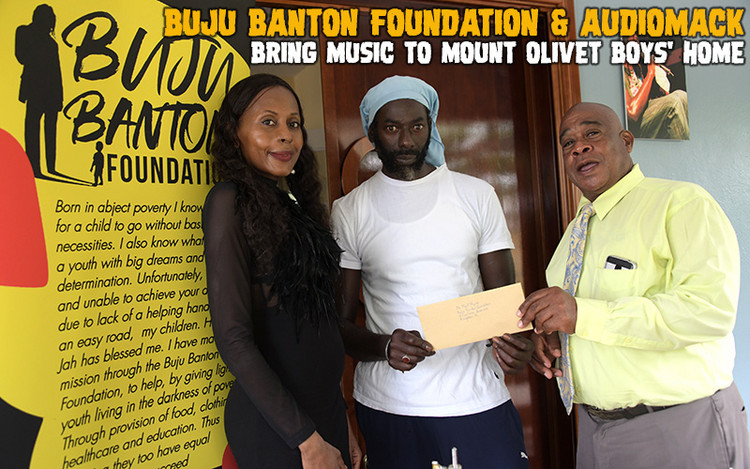 Buju Banton Foundation & Audiomack Bring Music To Mount Olivet Boys’ Home