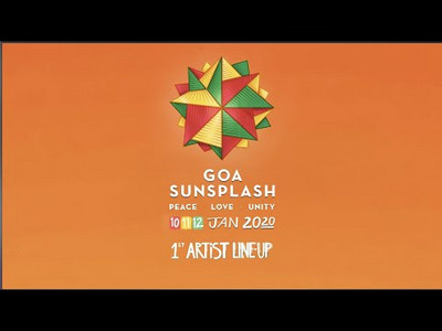 Goa Sunsplash 2020 - 1st Line Up