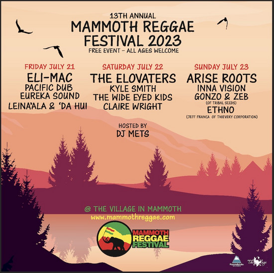 Mammoth Reggae Festival 2023