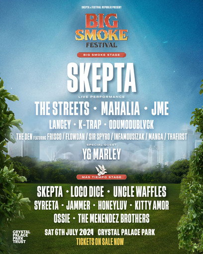 YG Marley in London, UK @ Big Smoke Festival 2024