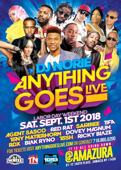 Anything Goes Live 2018