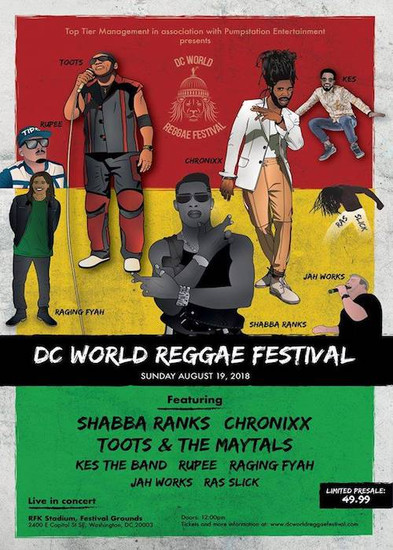 DC World Reggae Festival 2018