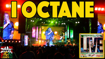 I Octane in Kingston, Jamaica @ Redemption Live 2016
