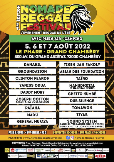 Nomade Reggae Festival 2022