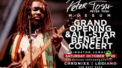 Peter Tosh Museum - All-Star Benefit Concert 2016
